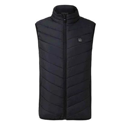 17-Area USB Infrared Heated Vest - Winter Electric Jacket