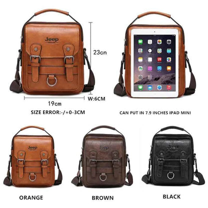 Stylish Business Bags for Men - Leather Messenger