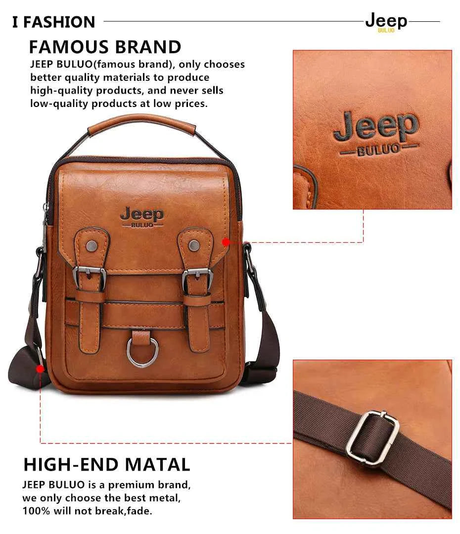 Stylish Business Bags for Men - Leather Messenger