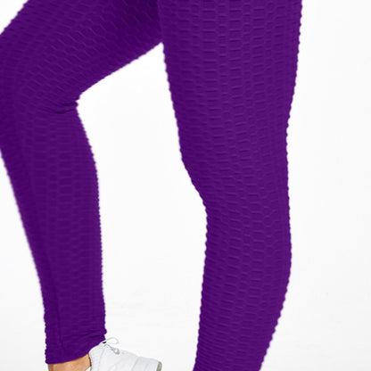 Pantalones de yoga de cintura alta para mujer, mallas adelgazantes para control del abdomen, para entrenamiento, correr, levantamiento de glúteos