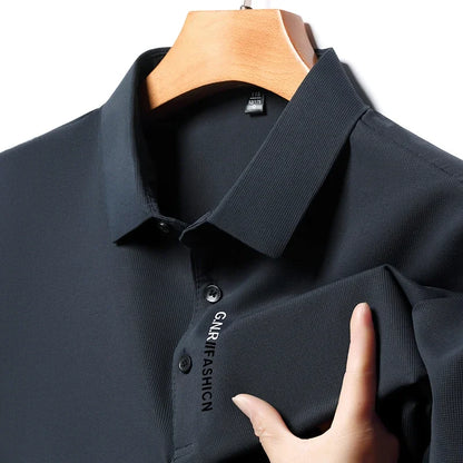 Short Sleeve Solid Colour Polo for Men - VaultHaus