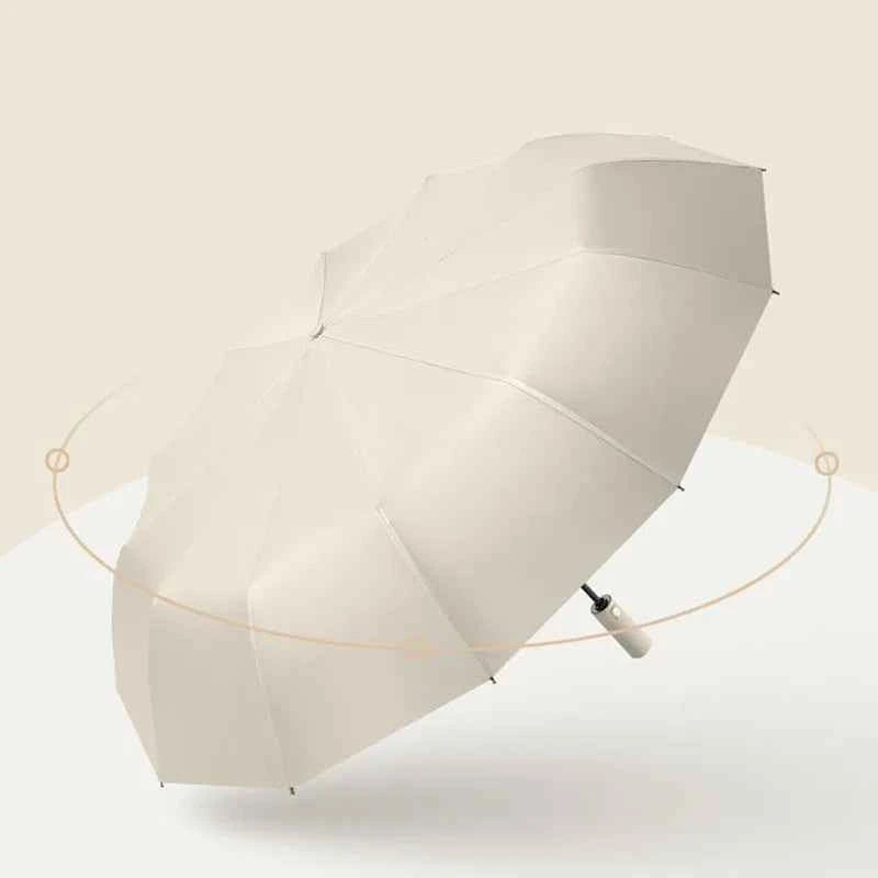 24-Bone Windproof Umbrella: Strong & Anti-UV Sunscreen