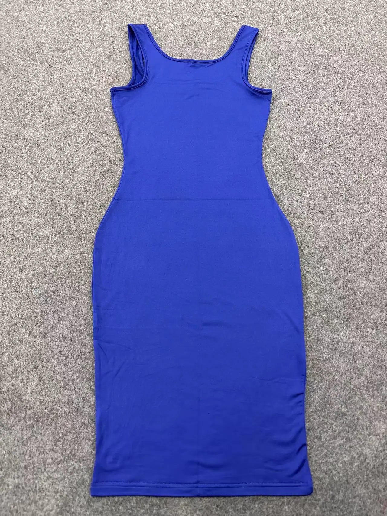 Summer Sexy Tank Top Dress European and American Plus Size Women's Sleeveless Midi Dress