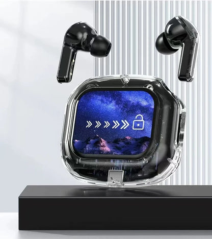 Translation Headphones with Multifunction Touch Screen Smart Wireless Bluetooth Earphone HiFi Audio Quality Business Earbud - VaultHaus