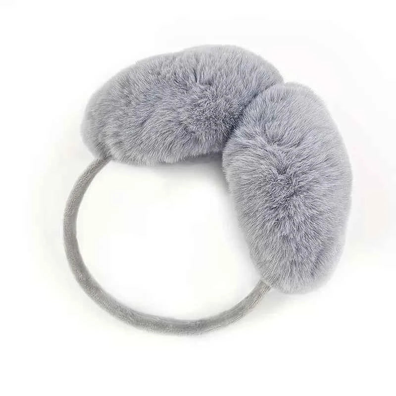 Plush Winter Earmuffs for Men & Women | Solid Soft Ear Warmer