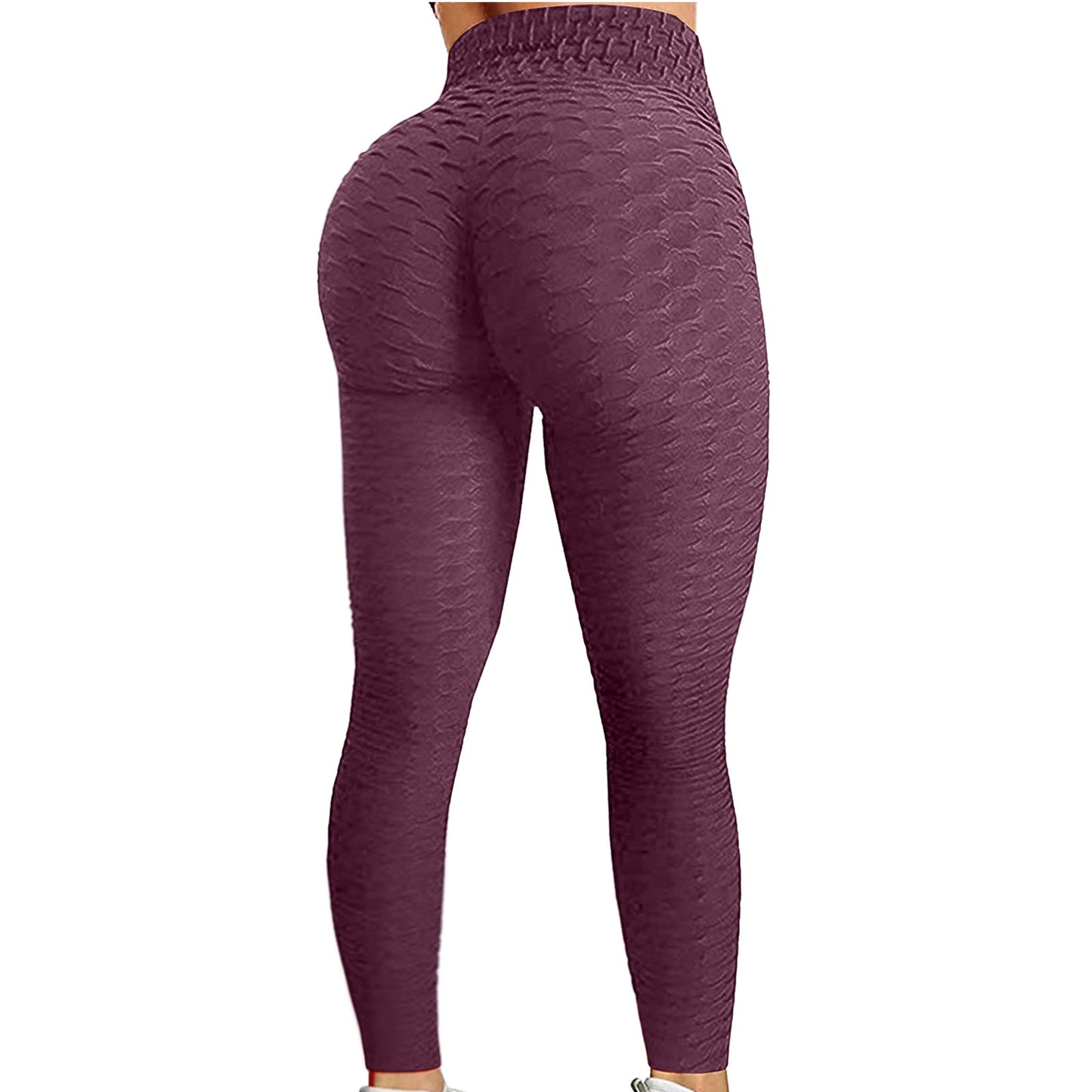 Pantalones de yoga de cintura alta para mujer, mallas adelgazantes para control del abdomen, para entrenamiento, correr, levantamiento de glúteos