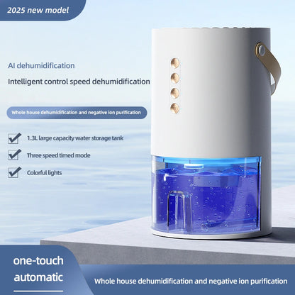 Smart Air Dehumidifier for Home Office - Negative Ion Mold Removal