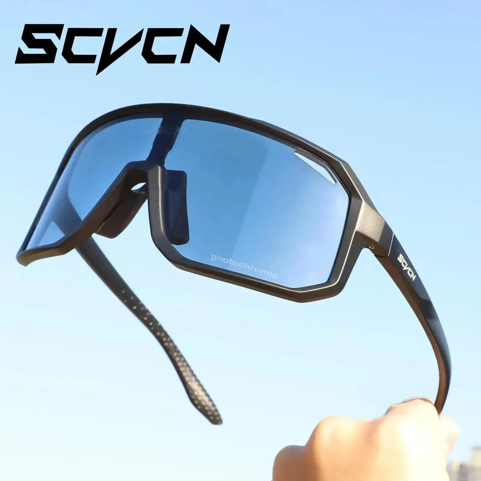 Cycling Glasses Photochromic Sunglasses Men Women Mountain Bike Road Eyewear New Bicycle Riding Outdoor Sports Hiking Goggles - VaultHaus