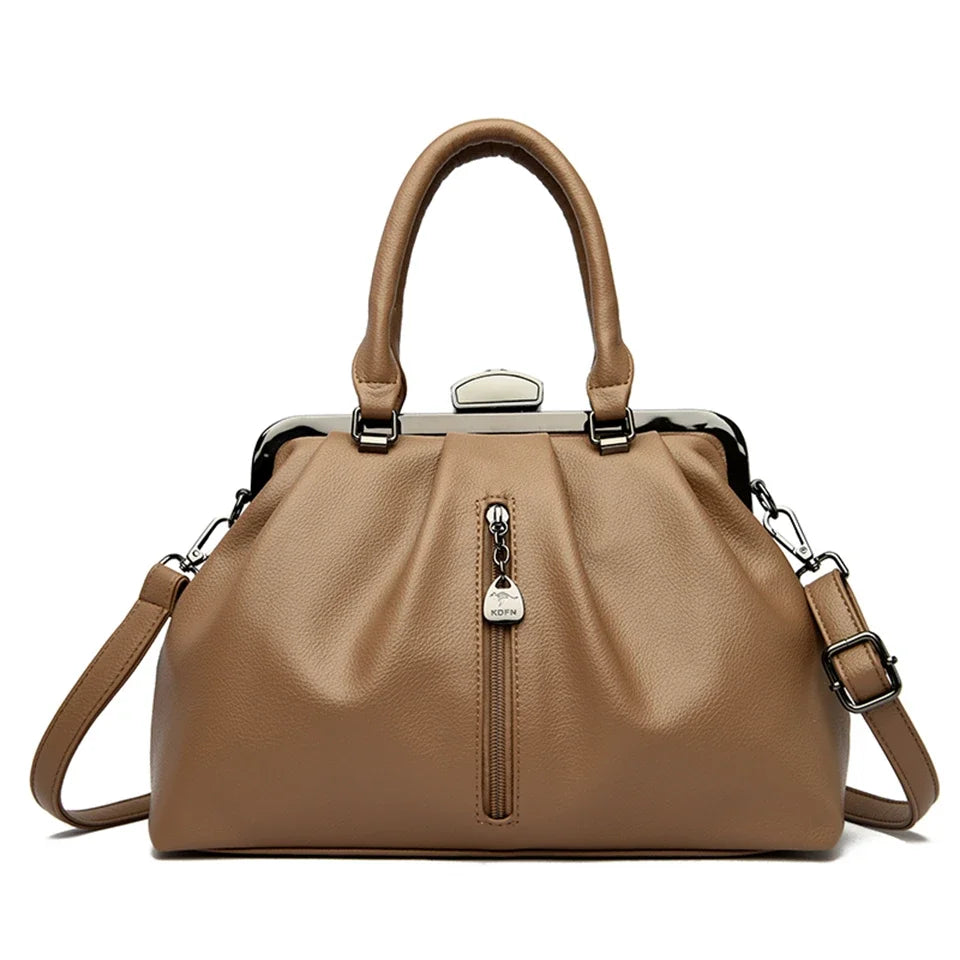 Women's High Quality PU Leather Handbag - Stylish Casual Tote