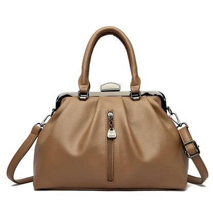 Women's High Quality PU Leather Handbag - Stylish Casual Tote