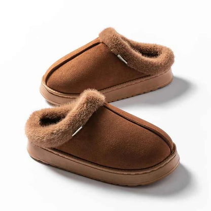 Cozy Fluffy EVA Anti-Slip Winter Slippers - Unisex Comfort