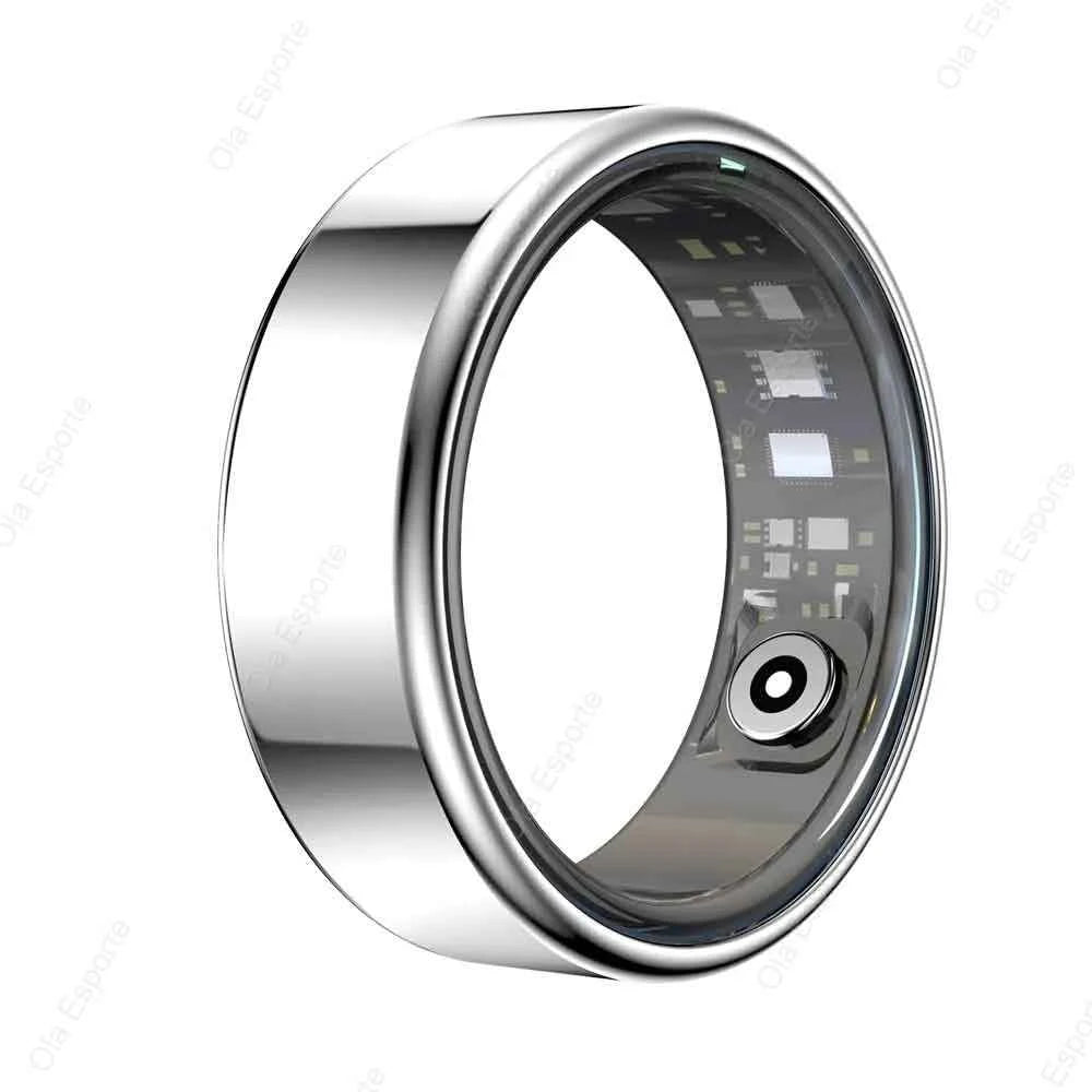 Aura Smart Health Ring: Heart rate, Blood Oxygen & Sleep quality metrics Monitor | Waterproof
