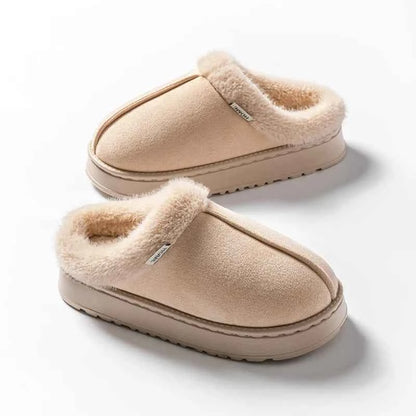 Cozy Fluffy EVA Anti-Slip Winter Slippers - Unisex Comfort