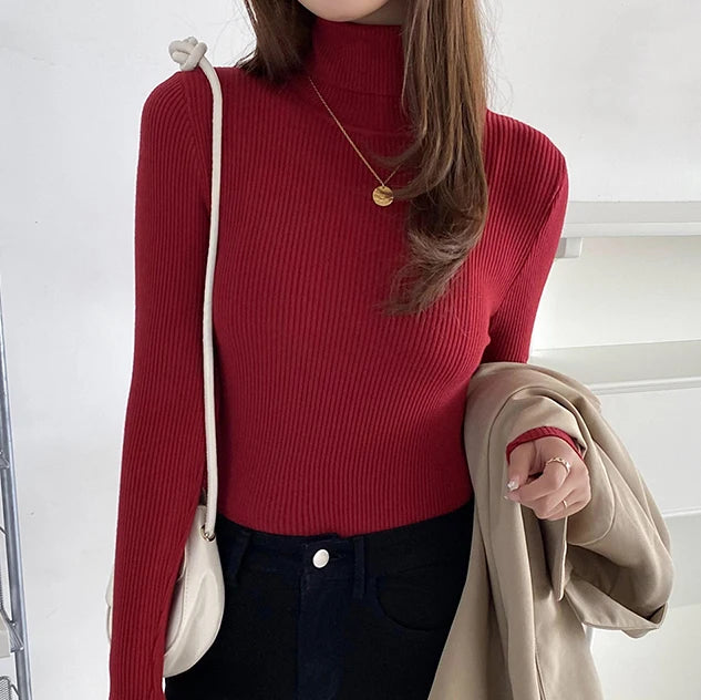 Autumn Winter Turtleneck Jumpers - Cozy & Chic - VaultHaus