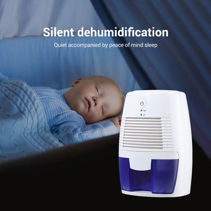 Mini Mute Dehumidifier: Home Moisture Absorber for Bedroom & Kitchen