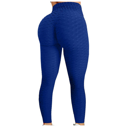 Pantalones de yoga de cintura alta para mujer, mallas adelgazantes para control del abdomen, para entrenamiento, correr, levantamiento de glúteos