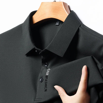 Short Sleeve Solid Colour Polo for Men - VaultHaus
