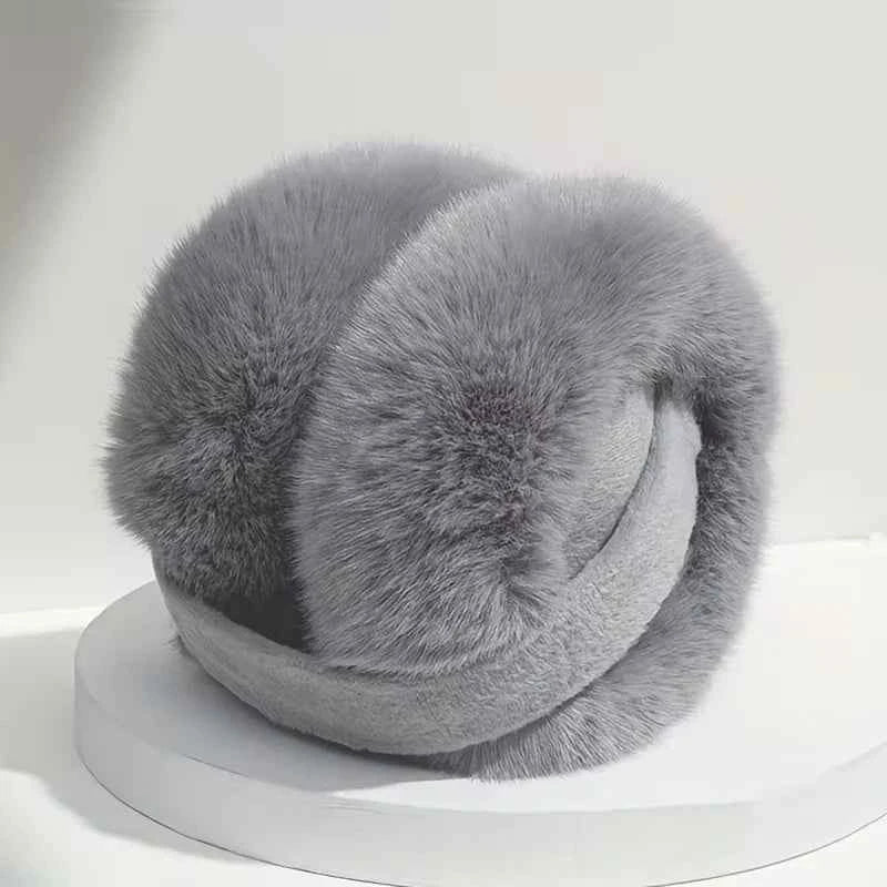 Plush Winter Earmuffs for Men & Women | Solid Soft Ear Warmer