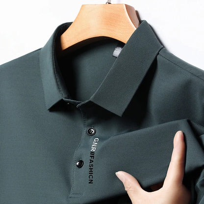 Short Sleeve Solid Colour Polo for Men - VaultHaus
