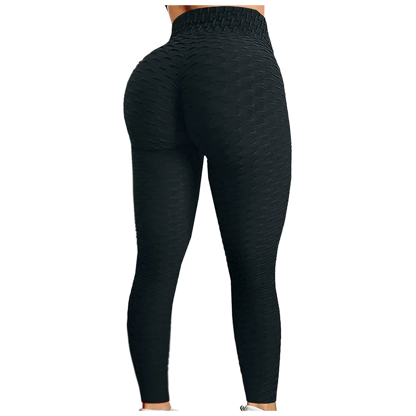 Pantalones de yoga de cintura alta para mujer, mallas adelgazantes para control del abdomen, para entrenamiento, correr, levantamiento de glúteos