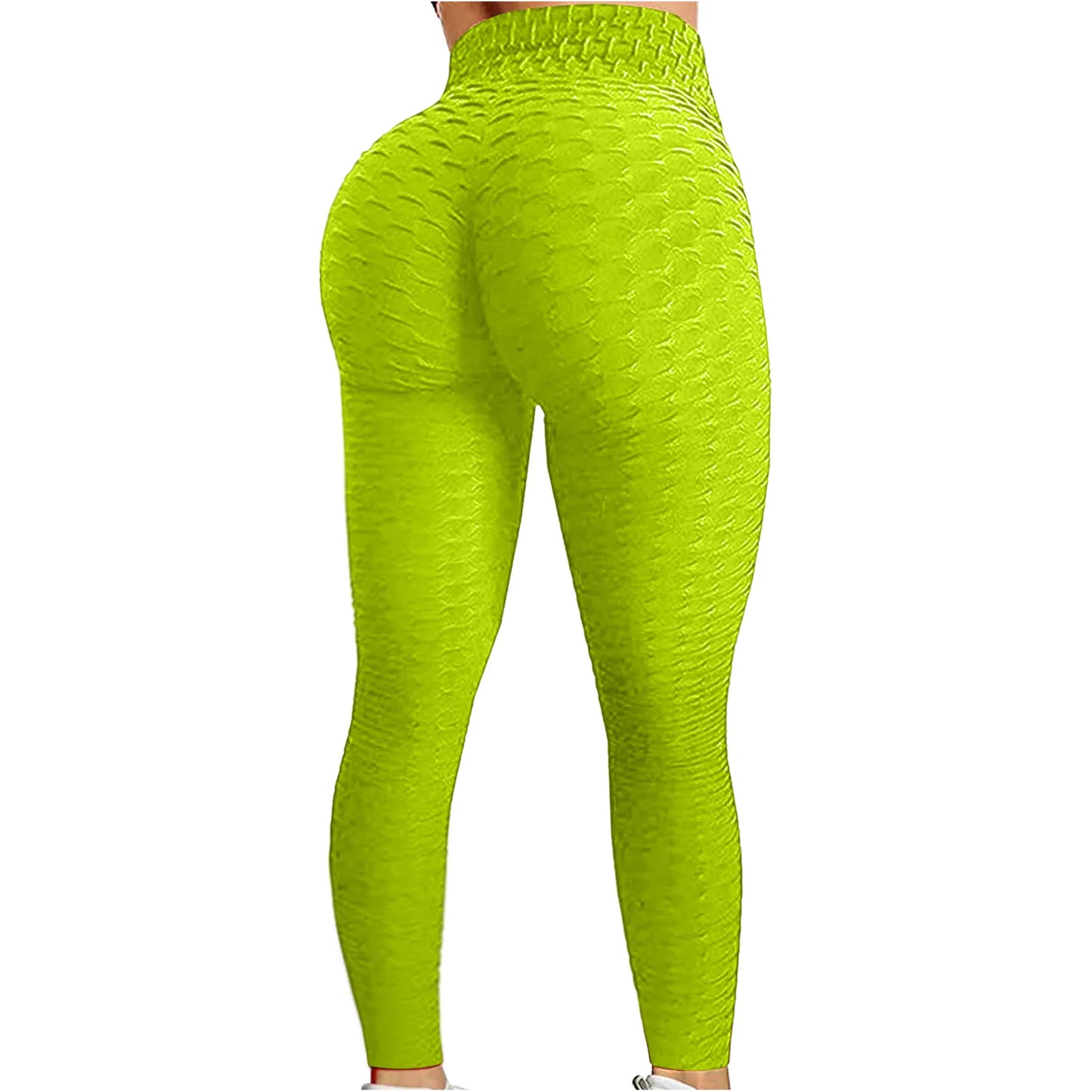 Pantalones de yoga de cintura alta para mujer, mallas adelgazantes para control del abdomen, para entrenamiento, correr, levantamiento de glúteos