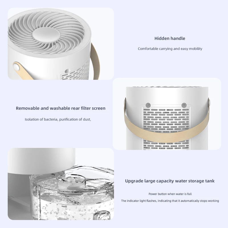Smart Air Dehumidifier for Home Office - Negative Ion Mold Removal
