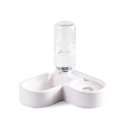 Automatic Pet Water Bowl With Food Dispenser Cats And Dogs - VaultHaus