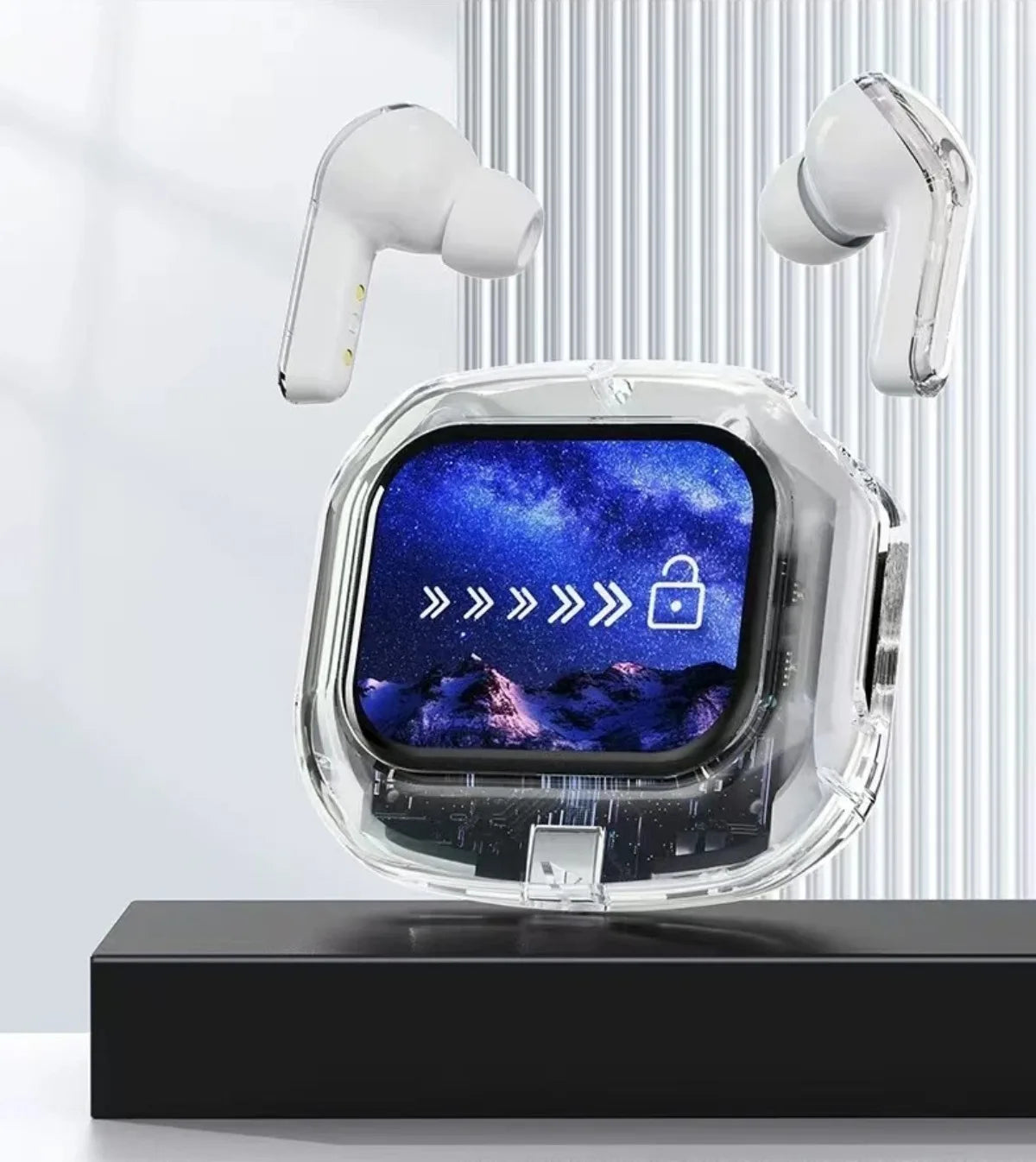 Translation Headphones with Multifunction Touch Screen Smart Wireless Bluetooth Earphone HiFi Audio Quality Business Earbud - VaultHaus