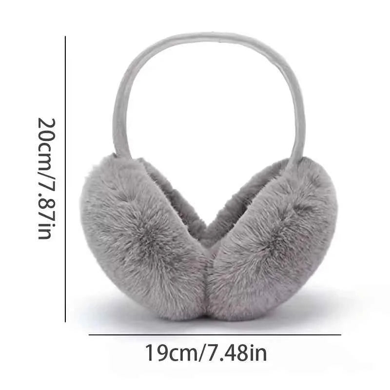Plush Winter Earmuffs for Men & Women | Solid Soft Ear Warmer