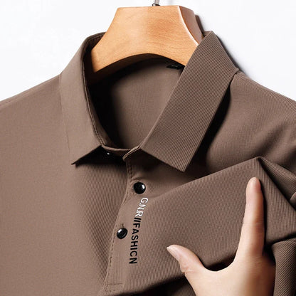 Short Sleeve Solid Colour Polo for Men - VaultHaus