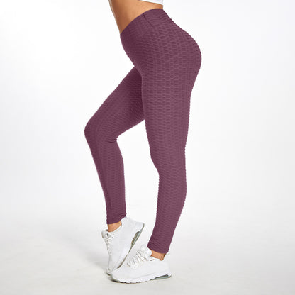 Pantalones de yoga de cintura alta para mujer, mallas adelgazantes para control del abdomen, para entrenamiento, correr, levantamiento de glúteos