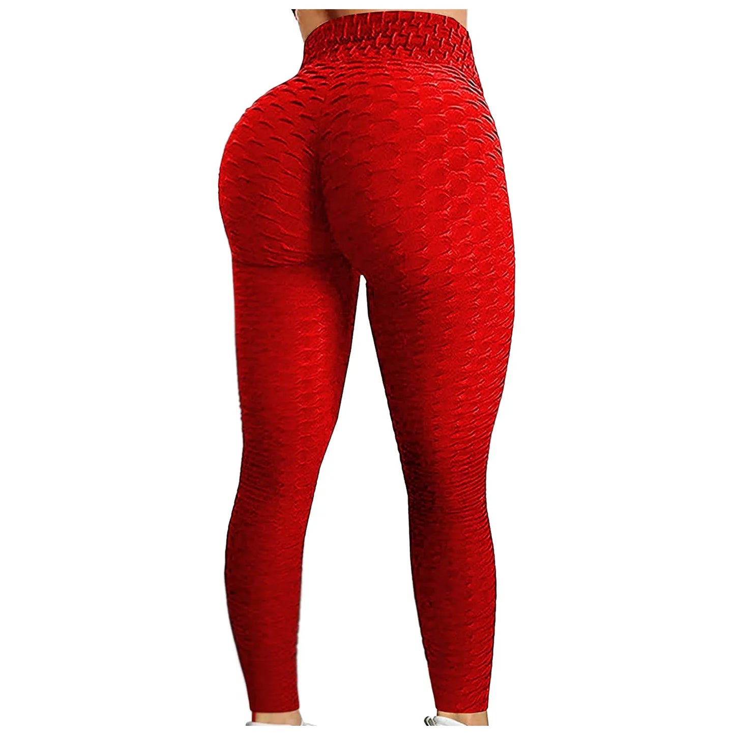 Pantalones de yoga de cintura alta para mujer, mallas adelgazantes para control del abdomen, para entrenamiento, correr, levantamiento de glúteos