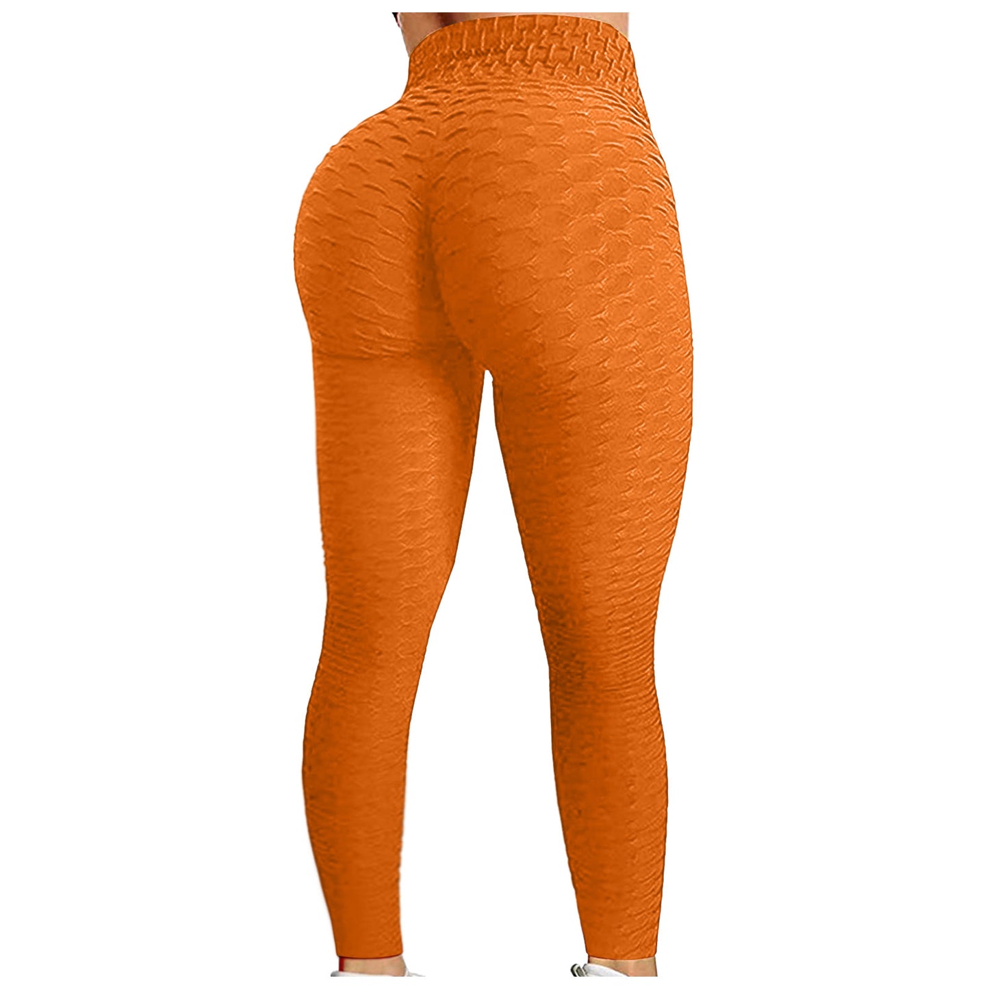 Damen Leggings mit hoher Taille, Yogahose, Bauchkontrolle, schlankmachende Booty-Leggings, Workout, Laufen, Po-Lift-Strumpfhose