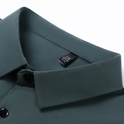 Short Sleeve Solid Colour Polo for Men - VaultHaus