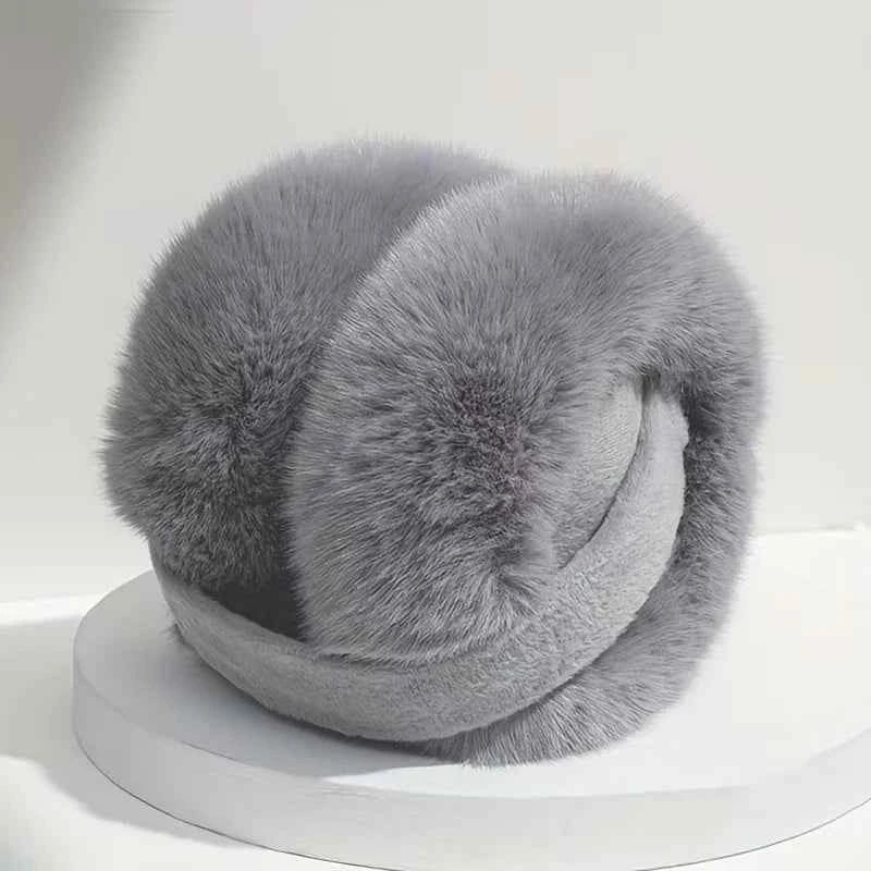 Plush Winter Earmuffs for Men & Women | Solid Soft Ear Warmer