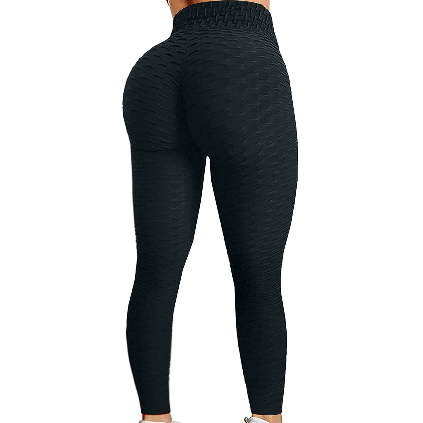 Pantalones de yoga de cintura alta para mujer, mallas adelgazantes para control del abdomen, para entrenamiento, correr, levantamiento de glúteos