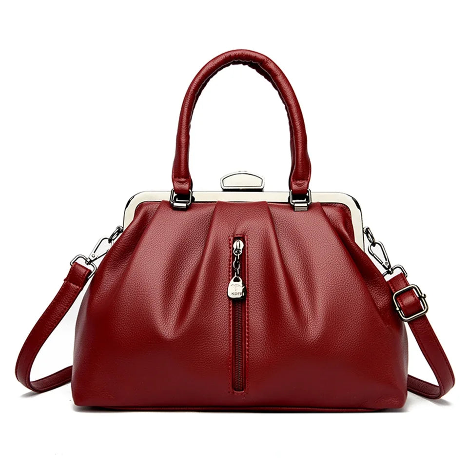 Women's High Quality PU Leather Handbag - Stylish Casual Tote