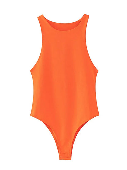 Summer Slim Bodysuit - Chic Bodycon Styles in 8 Colours - VaultHaus