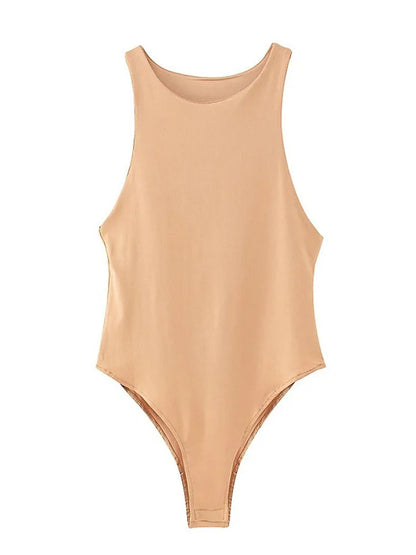 Summer Slim Bodysuit - Chic Bodycon Styles in 8 Colours - VaultHaus