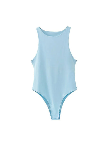 Summer Slim Bodysuit - Chic Bodycon Styles in 8 Colours - VaultHaus