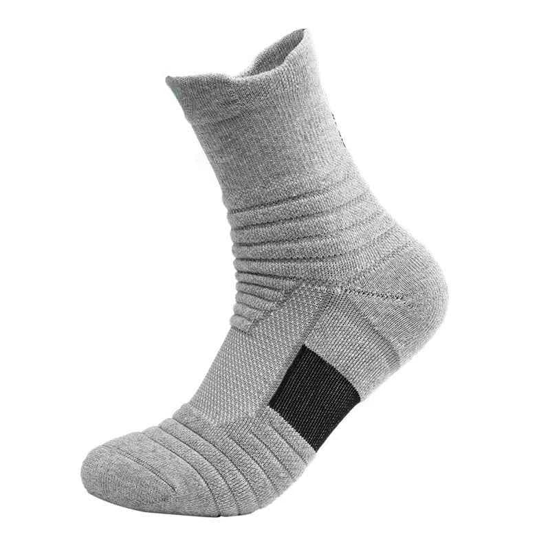 VaultHaus breathable anti-slip cotton sports socks for men with ergonomic design and enhanced grip