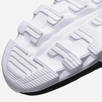 Sole of VaultHaus comfortable unisex walking sneakers featuring durable traction for enhanced grip