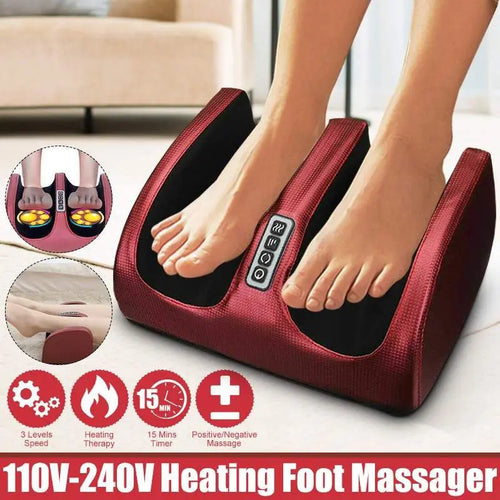 VaultHaus heated foot spa therapy massager with adjustable levels and 15 minutes timer for relaxation