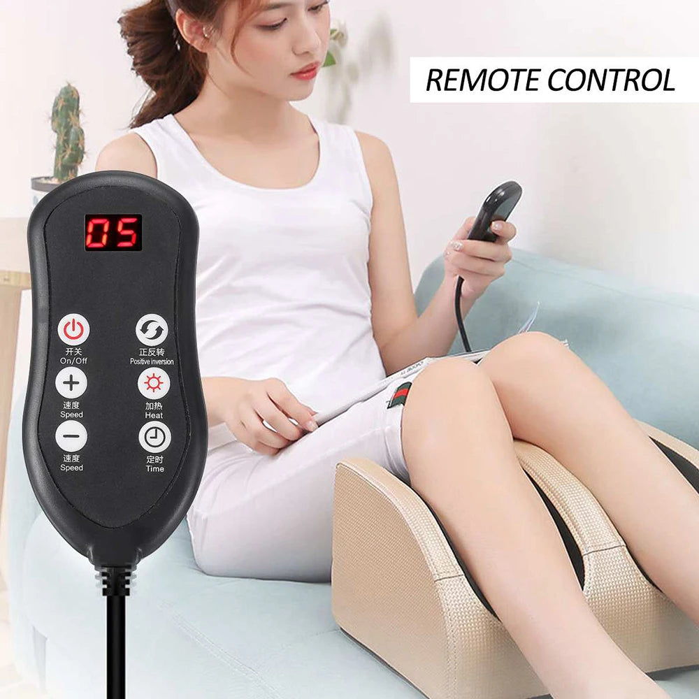 Remote control for VaultHaus heated foot spa therapy with adjustable settings for personalized relaxation