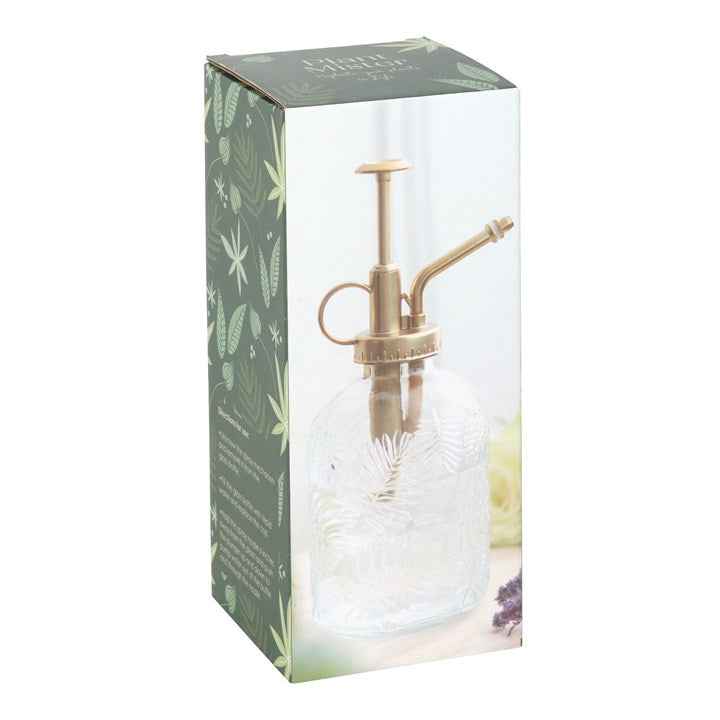 Vintage-style Glass Mister for Indoor Plants