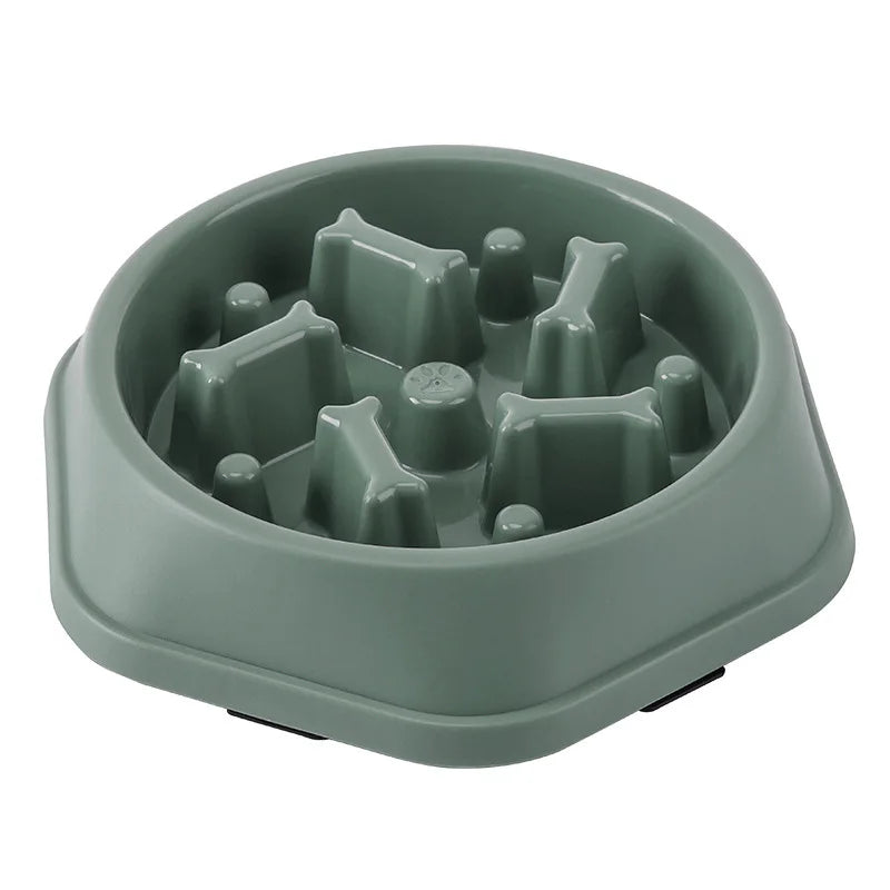 VaultHaus slow feeder Anti-choking dog bowl designed to slow down eating and promote healthy digestion