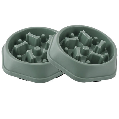 VaultHaus slow feeder Anti-choking dog bowl designed to help dogs eat slowly and safely