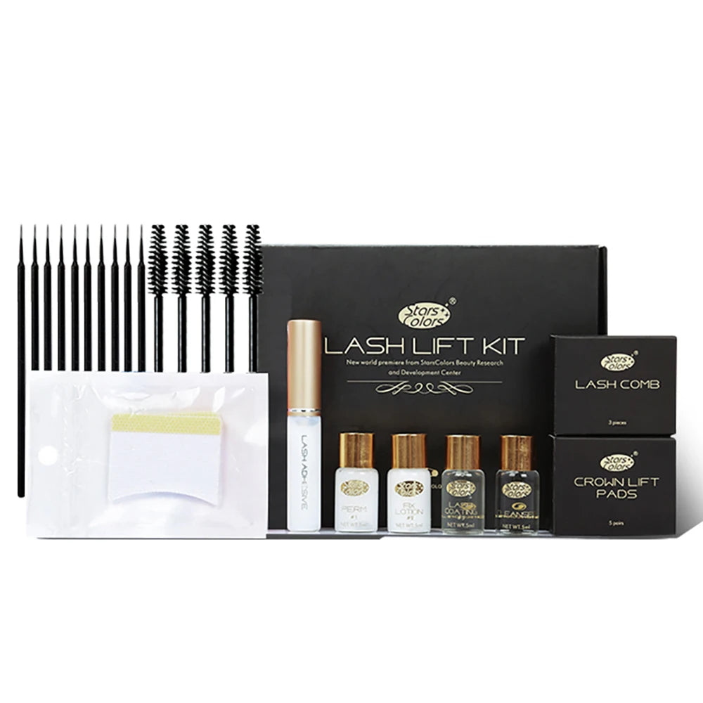 VaultHaus quick lash lift kit with tools and solutions for effortless lash lifting at home