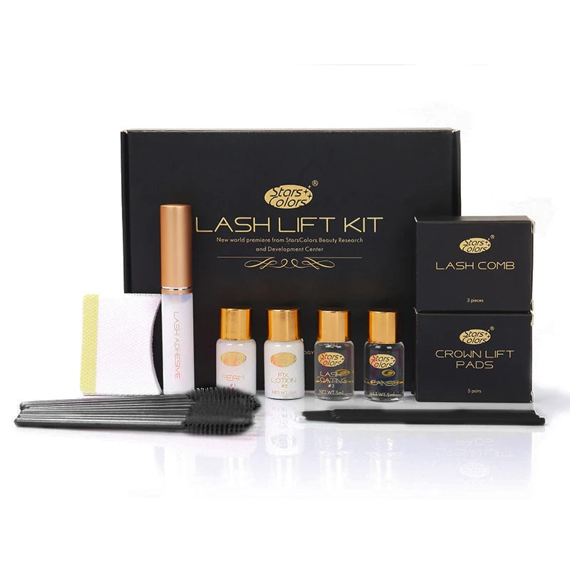 VaultHaus quick lash lift kit with all essential tools for achieving stunning lifted lashes at home