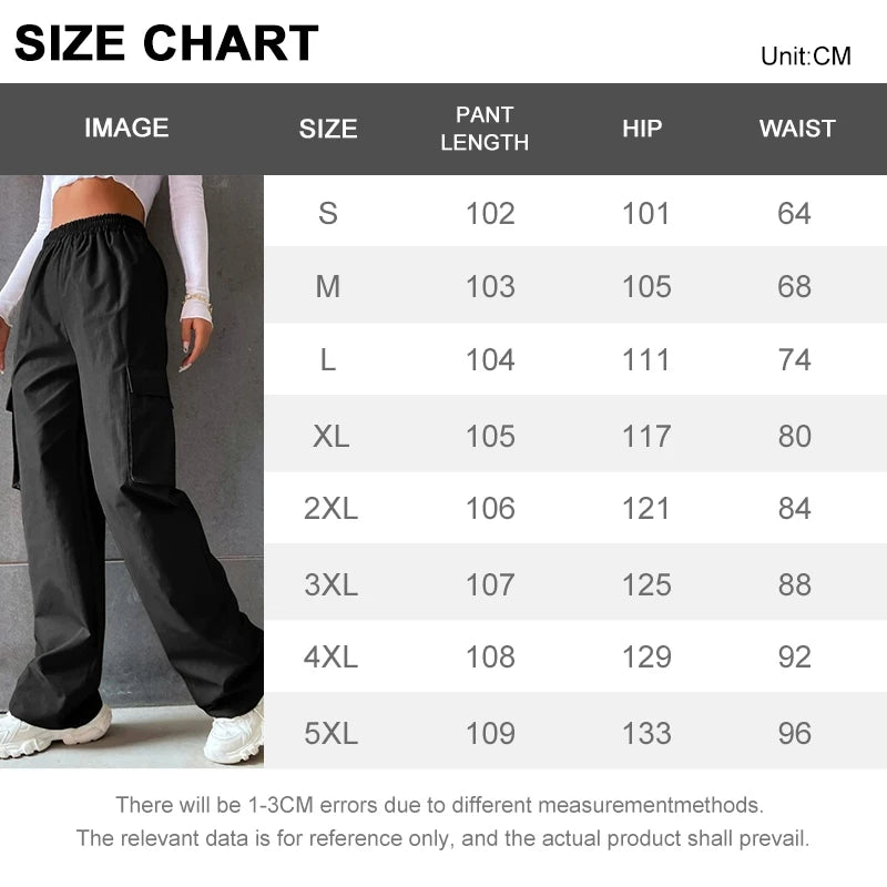 VaultHaus Vintage Streetwear Cargo Pants with Adjustable Waist and Relaxed Fit in Black